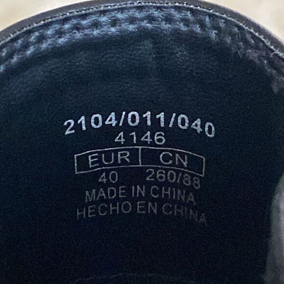 Zara Vegan Leather Ankle Boots Pointed Toe - Picture 12 of 13